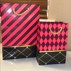 MAC Nutcracker Sweet shopping bags